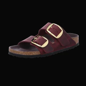 Hot Birkenstock Arizona Big Buckle LEOI Zinfan rot