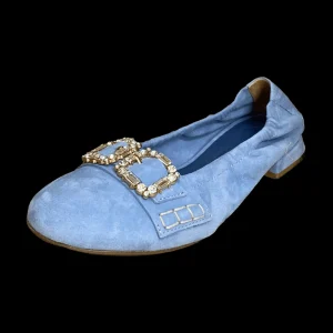 Shop Donna Carolina Damenballerina blau