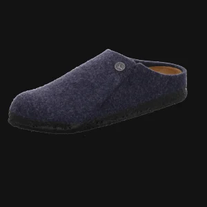 Store Birkenstock Damenhauspantoffel blau stand