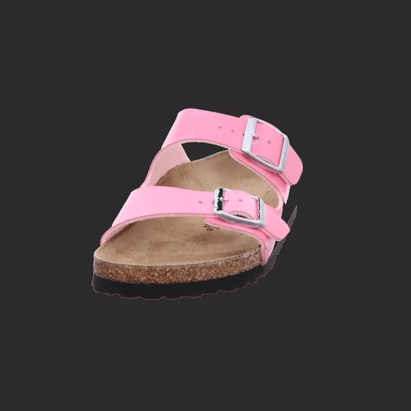 Sale Birkenstock Damenpantolette Wellness Patent Candy Pink/Black