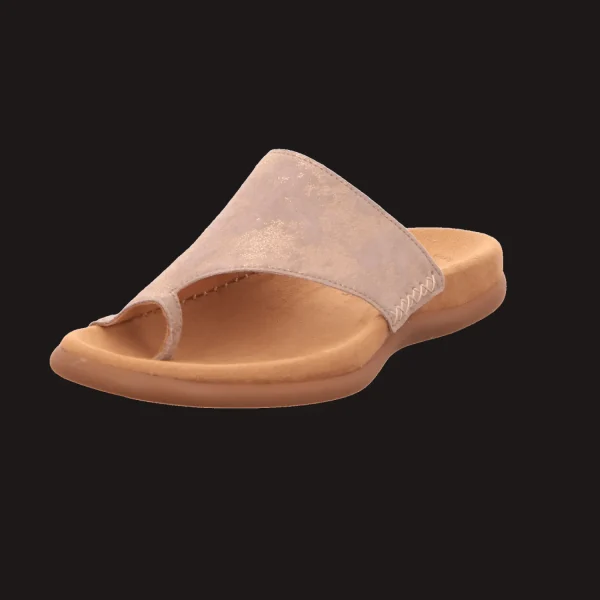 Discount Gabor Damenpantolette Wellness beige