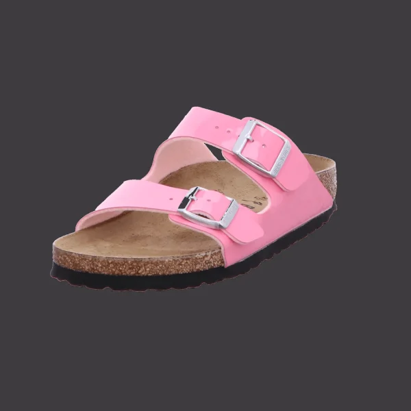 Sale Birkenstock Damenpantolette Wellness Patent Candy Pink/Black