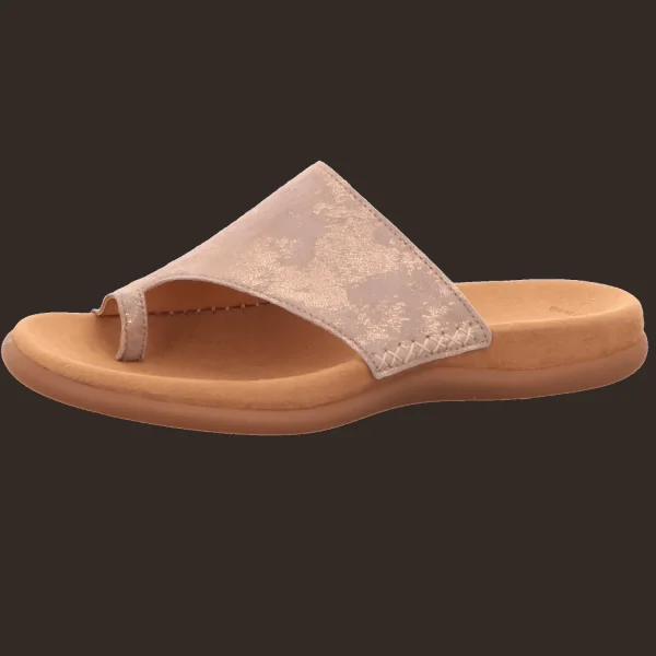 Discount Gabor Damenpantolette Wellness beige