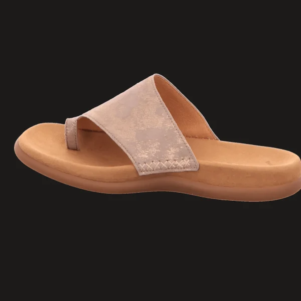 Discount Gabor Damenpantolette Wellness beige