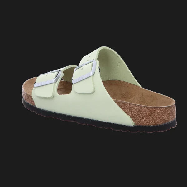 Sale Birkenstock Damenpantolette Wellness Faded Lime