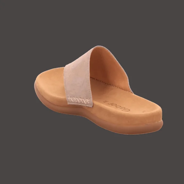 Discount Gabor Damenpantolette Wellness beige