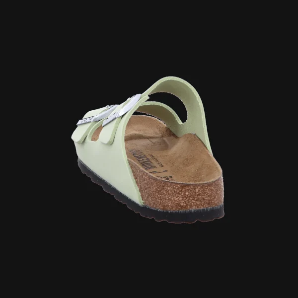 Sale Birkenstock Damenpantolette Wellness Faded Lime