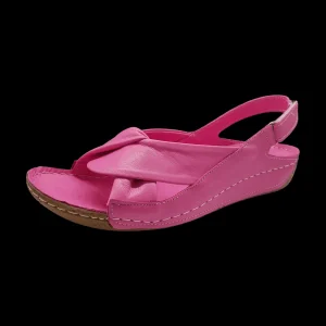 Discount Andrea Conti Damensandalette Wellness rot