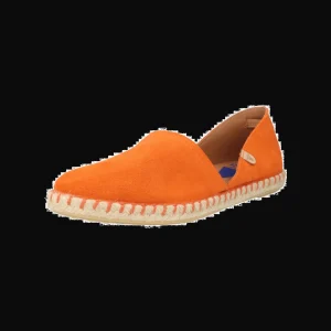 Best Sale Verbenas Damenslipper Canvas Orange