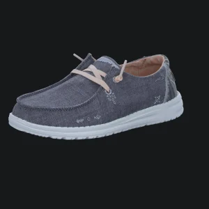 Sale Hey Dude Shoes Damenslipper Canvas grau