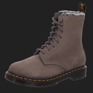 Cheap Dr. Martens Airwair Damenstiefel warm Mode grau