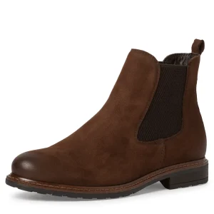 Hot Tamaris Damenstiefelette braun CHOCOLATE NUBUC