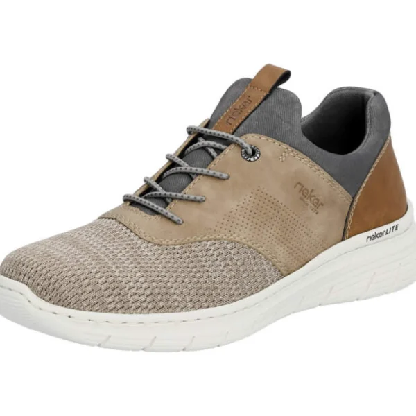 Cheap Rieker FSK Herren Halbschuhe beige