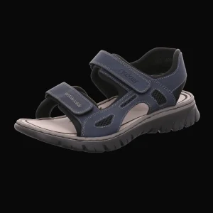 New Rieker FSK Herren Sandalen blau-kombiniert