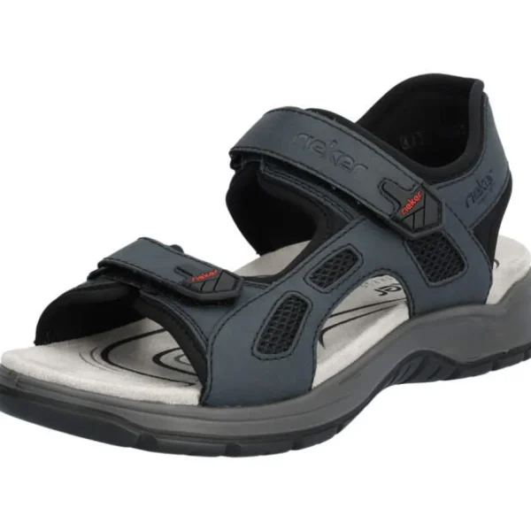 Discount Rieker FSK Herren Sandalen blau