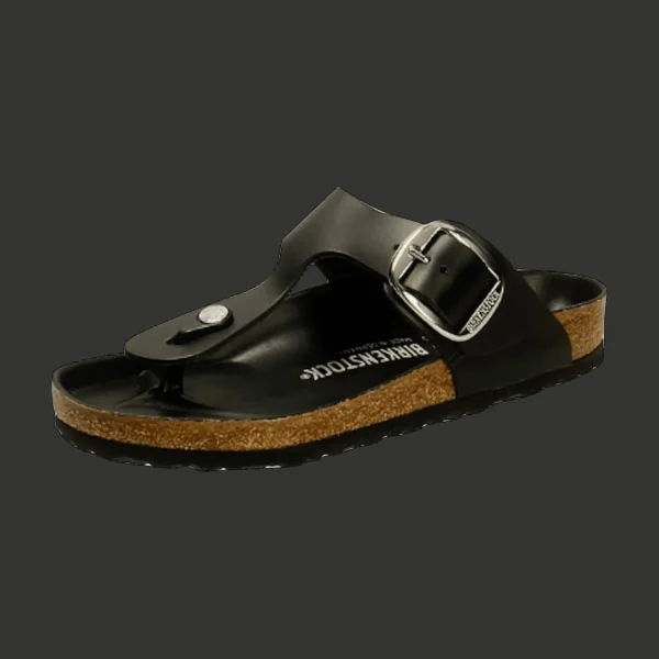 Store Birkenstock Gizeh Big Buckle LEOI Black HE black (1023334)