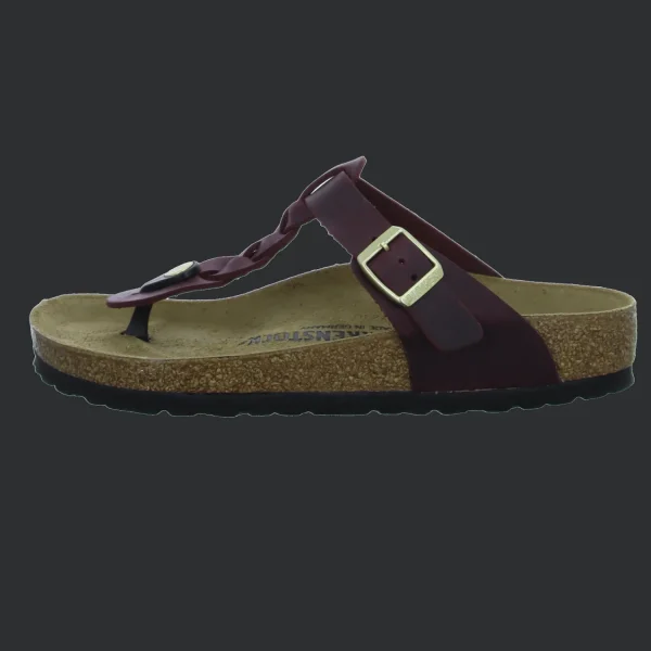 Flash Sale Birkenstock Gizeh Braided LEOI Zinfandel rot