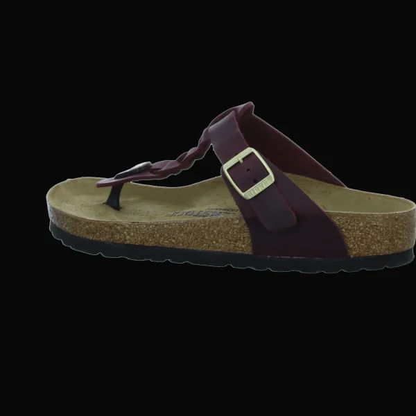 Flash Sale Birkenstock Gizeh Braided LEOI Zinfandel rot