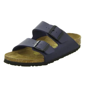 Hot Birkenstock Herrenpantolette Comfort Dunkelblau