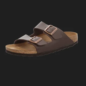 Cheap Birkenstock Herrenpantolette Comfort Dunkelbraun