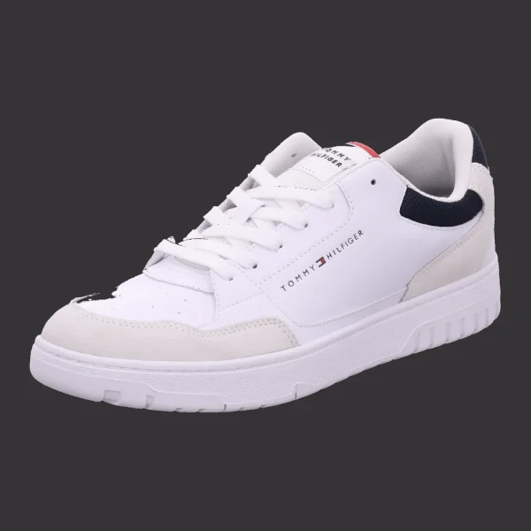 Cheap Tommy Hilfiger Herrenschnürschuh sportiv weiß