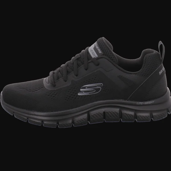 Outlet Skechers Herrenschnürschuh sportiv schwarz