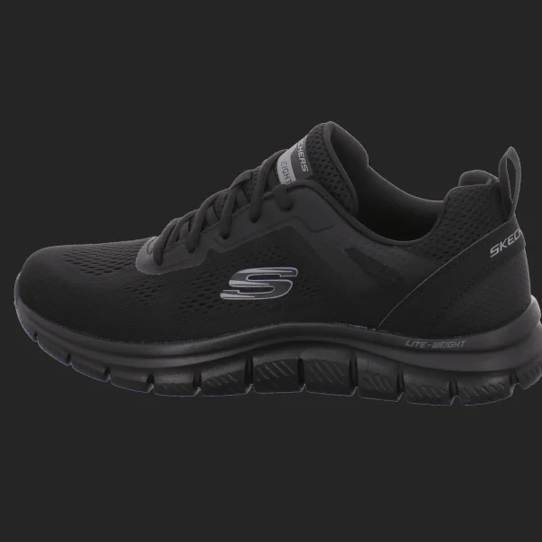 Outlet Skechers Herrenschnürschuh sportiv schwarz