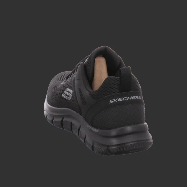 Outlet Skechers Herrenschnürschuh sportiv schwarz