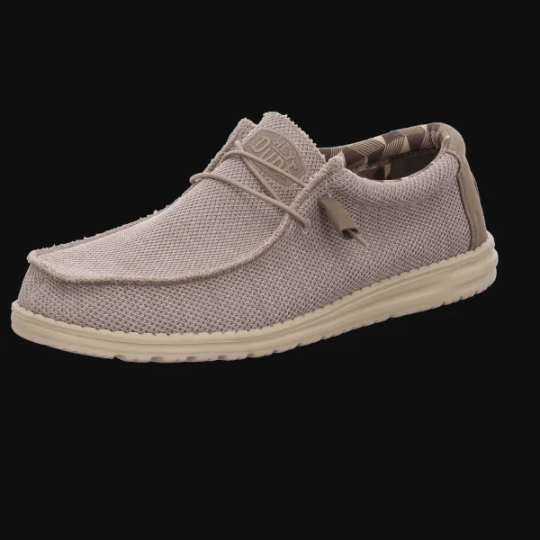 Online Schuh Heinrich Herrenslipper Canvas beige