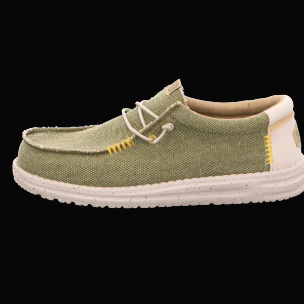 Fashion Hey Dude Shoes Herrenslipper Canvas