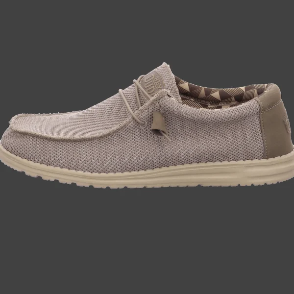 Online Schuh Heinrich Herrenslipper Canvas beige