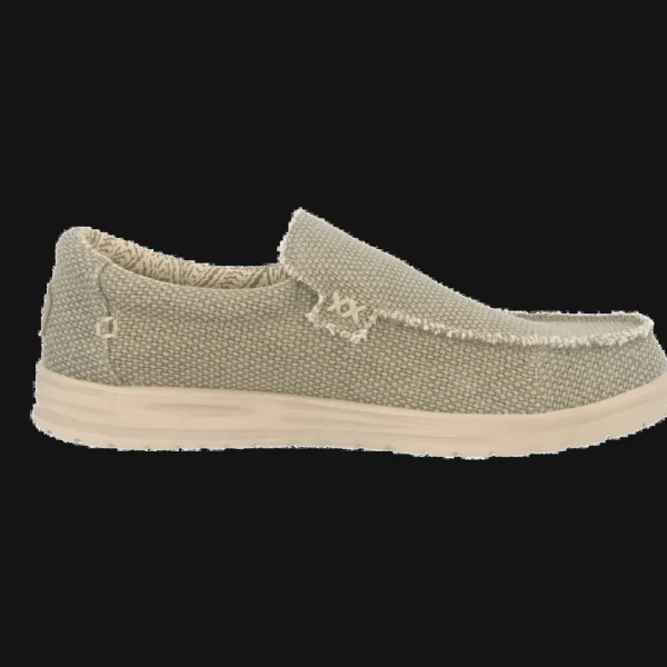 Cheap Hey Dude Shoes Herrenslipper Canvas grün