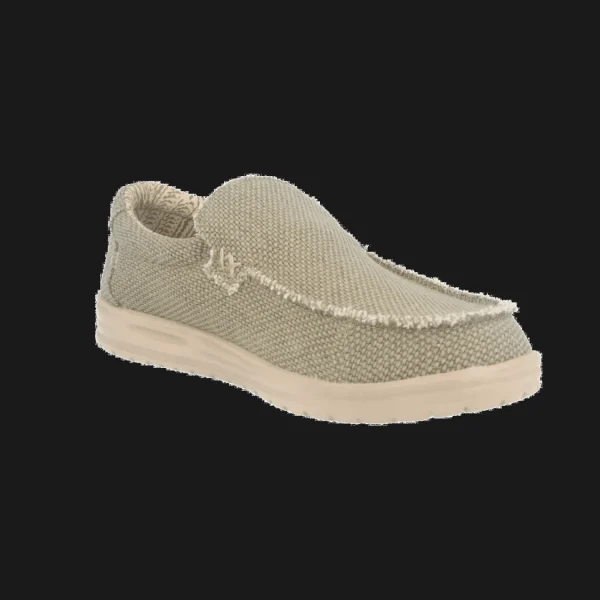 Cheap Hey Dude Shoes Herrenslipper Canvas grün