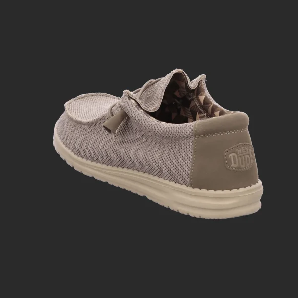 Online Schuh Heinrich Herrenslipper Canvas beige