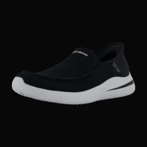 Best Skechers Herrenslipper sportiv schwarz