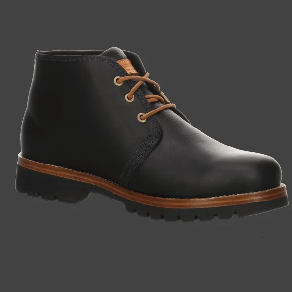 Outlet Panama Jack Herrenstiefel gefüttert schwarz