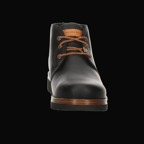 Outlet Panama Jack Herrenstiefel gefüttert schwarz
