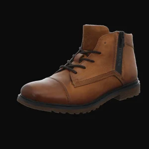 Outlet Bugatti Herrenstiefelette cognac