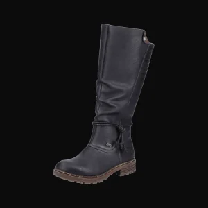 Outlet Rieker HWK Damen Stiefel schwarz