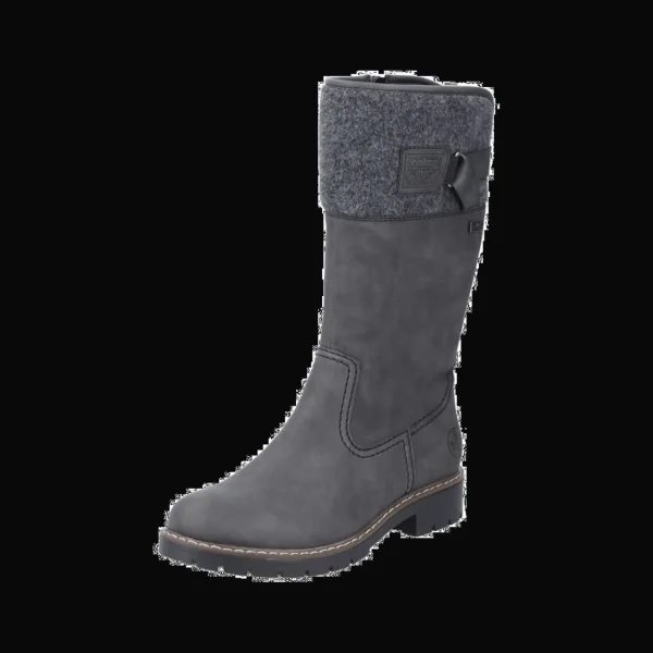 Outlet Rieker HWK Damen Stiefel grau