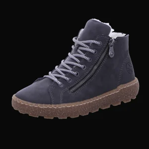 Outlet Rieker HWK Damen Stiefel grau