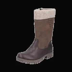 Cheap Rieker HWK Damen Stiefel braun