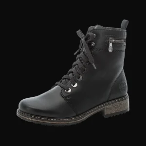 Outlet Rieker HWK Damen Stiefel schwarz