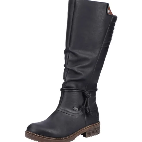 Outlet Rieker HWK Damen Stiefel schwarz