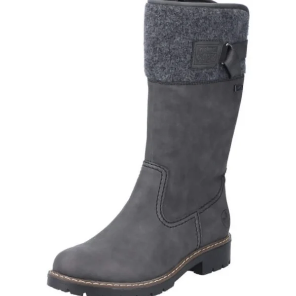 Outlet Rieker HWK Damen Stiefel grau