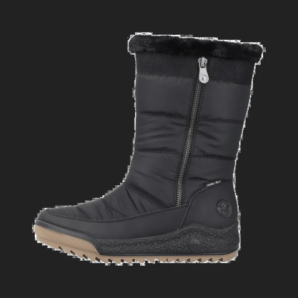 Discount Rieker HWK Damen Stiefel schwarz