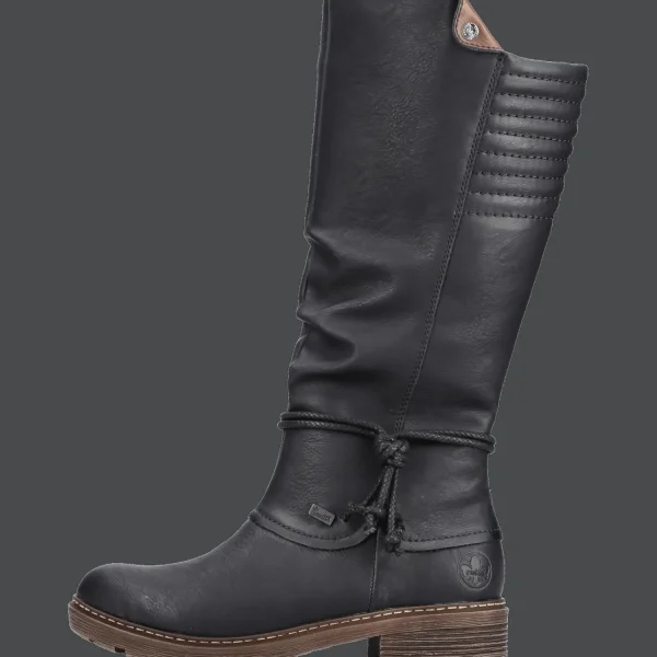 Outlet Rieker HWK Damen Stiefel schwarz