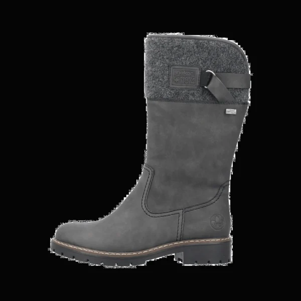 Outlet Rieker HWK Damen Stiefel grau