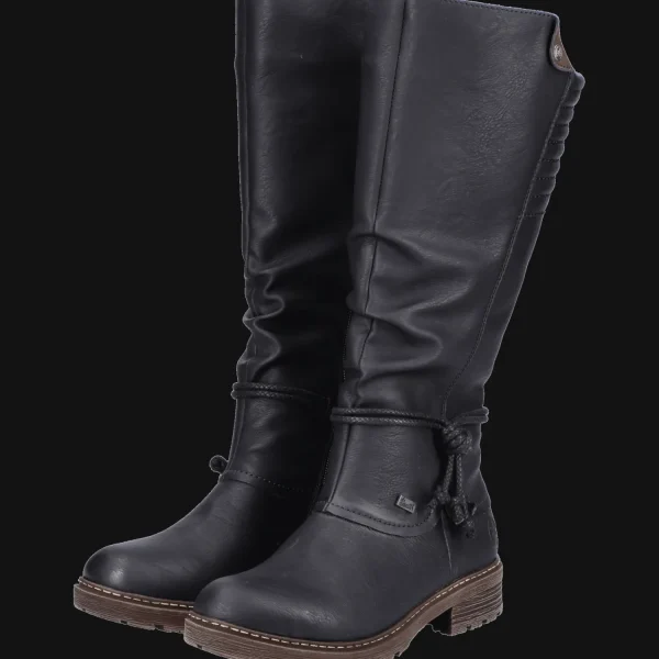 Outlet Rieker HWK Damen Stiefel schwarz