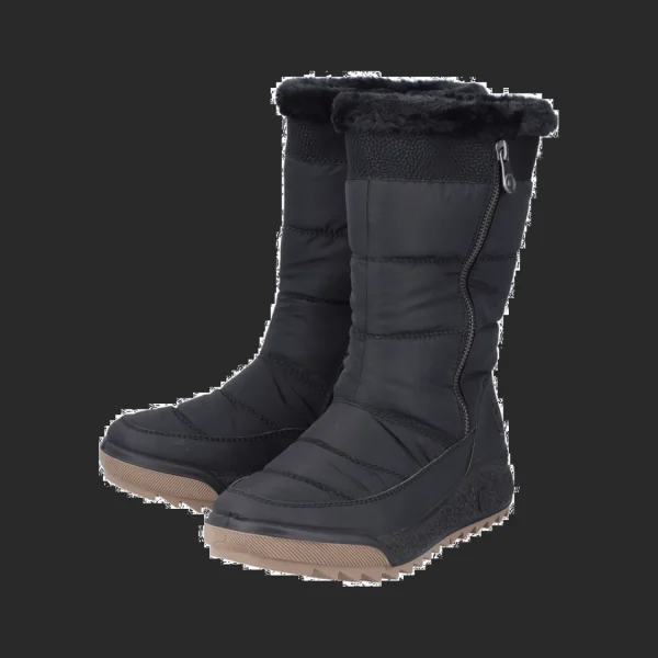 Discount Rieker HWK Damen Stiefel schwarz